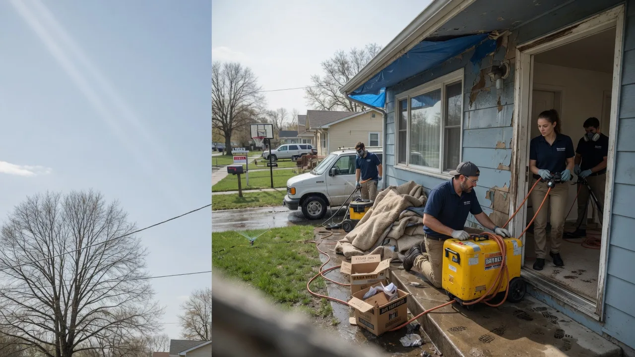 Basement Flood Cleanup in Blanchard, MI near me